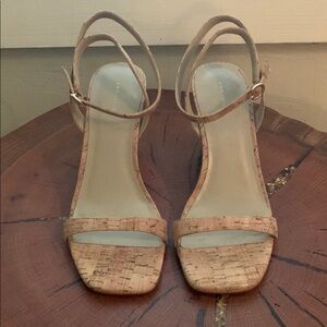Ann Taylor Women's Cork Sandals, Size 8